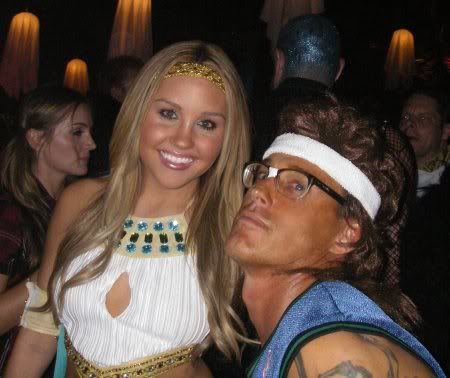 Amanda Bynes at Drew Barrymore'...